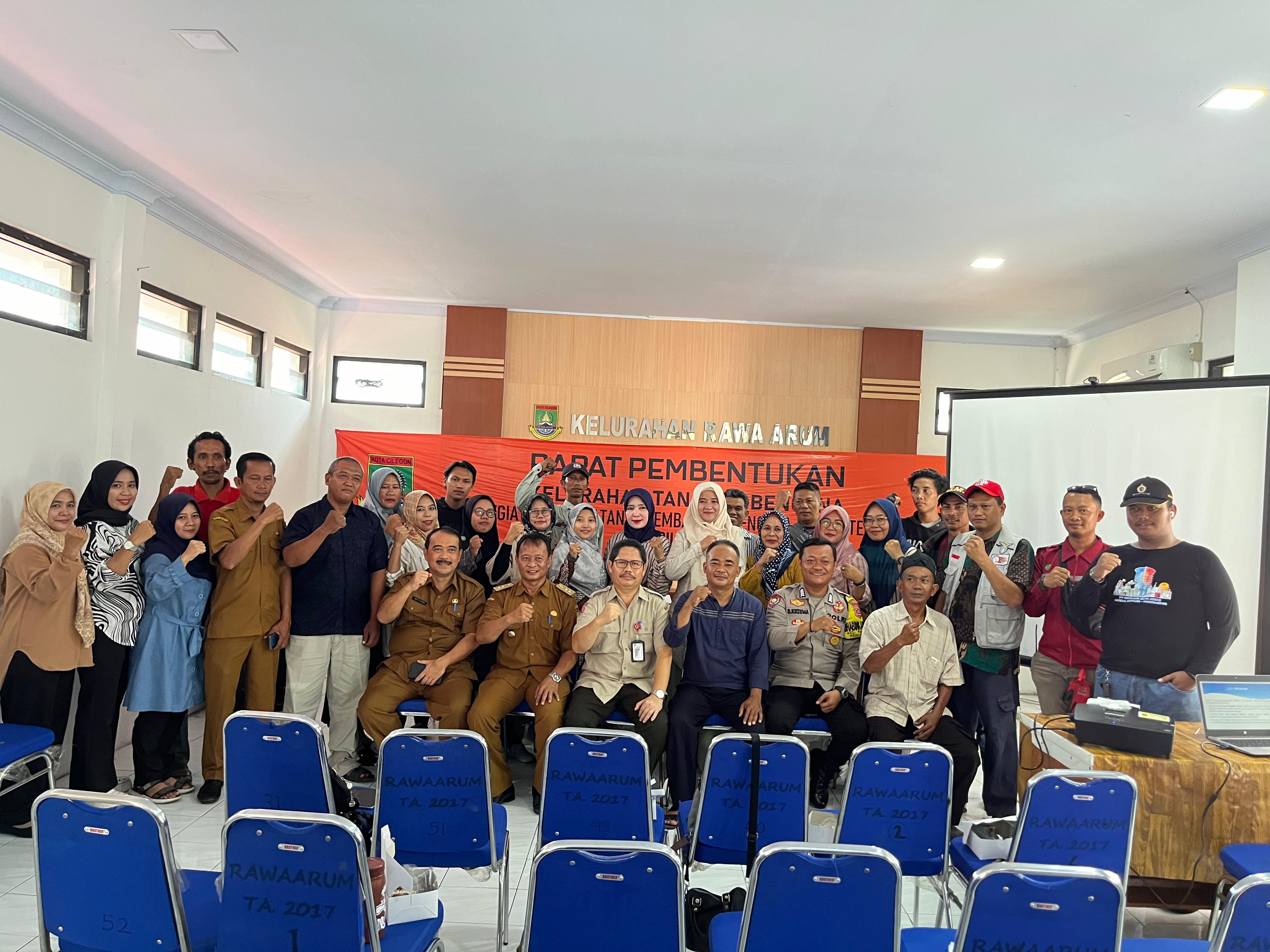 Badan Penanggulangan Bencana Daerah Kota Cilegon Melaksanakan Kegiatan Rapat Pembentukan Desa/Kelurahan Tangguh Bencana (DESTANA)  Tahun 2024